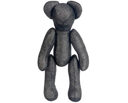 Kolekcinis rankų darbo meškiukas Oslo; 22x43cm