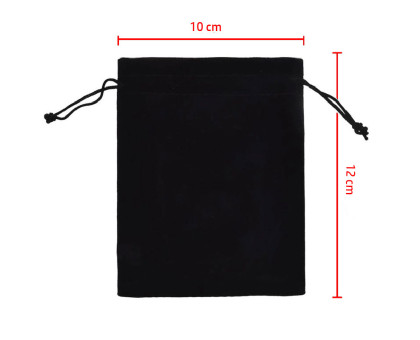 Dovanų maišelis aksominis; 10x12cm