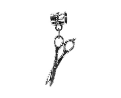 Karoliukas su pakabuku Žirklės 2080; 4.5/26x10mm