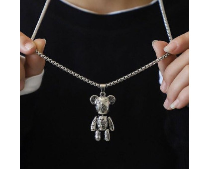 Kaklo pakabukas Meškiukas Metal 20; 3.2x1.7cm