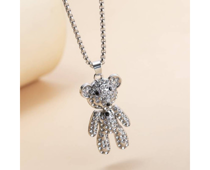 Kaklo pakabukas Meškiukas Metal 61; 4.1x2.2cm