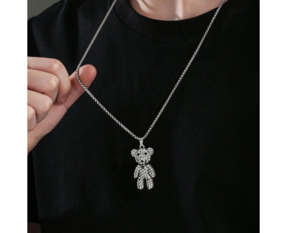 Kaklo pakabukas Meškiukas Metal 61; 4.1x2.2cm