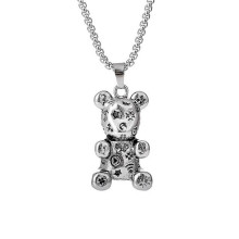 Kaklo pakabukas Meškiukas Metal 17; 3.3x2.1cm