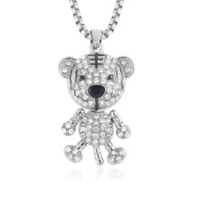 Kaklo pakabukas Meškiukas Metal 30; 4.4x2.7cm