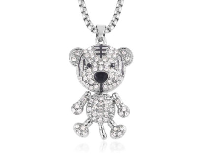 Kaklo pakabukas Meškiukas Metal 30; 4.4x2.7cm