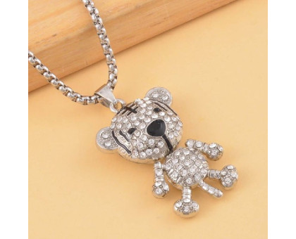 Kaklo pakabukas Meškiukas Metal 30; 4.4x2.7cm