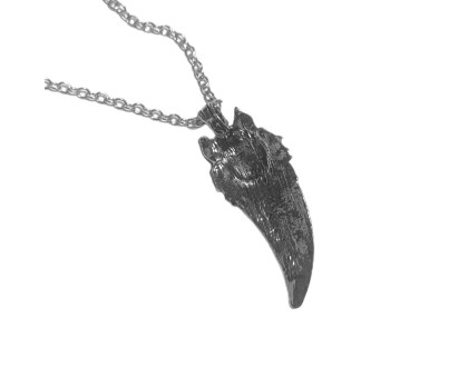 Kaklo pakabukas Vikingų vilkas; 17x47mm