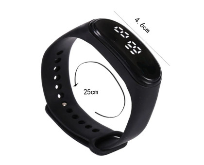 Laikrodis apyrankė Sport Sky Blue; LED