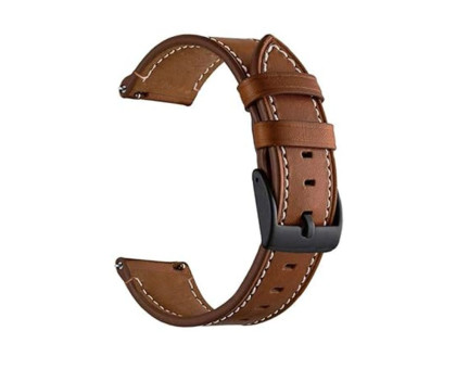 Laikrodžio dirželis Utah rudos spalvos; 22mm