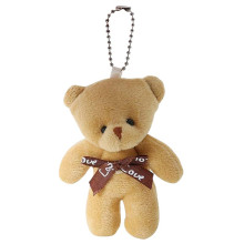 Meškiukas pakabukas Teddy Mini Light Brown; 10x6cm