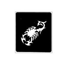 Trafaretas Tattoo 67020; 6x7cm