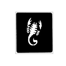 Trafaretas Tattoo 67023; 6x7cm