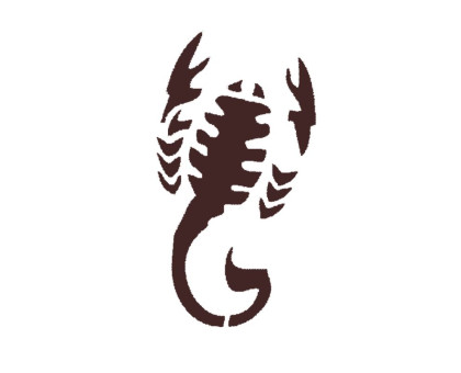 Trafaretas Tattoo 67023; 6x7cm