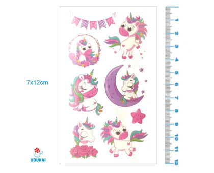 Laikina tatuiruotė Kids Mix EA02; 12x7cm