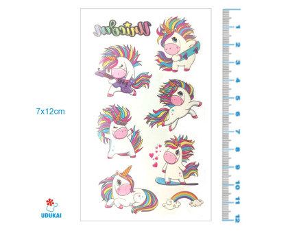 Laikina tatuiruotė Kids Mix EA06; 12x7cm