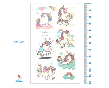 Laikina tatuiruotė Kids Mix E09; 12x7cm