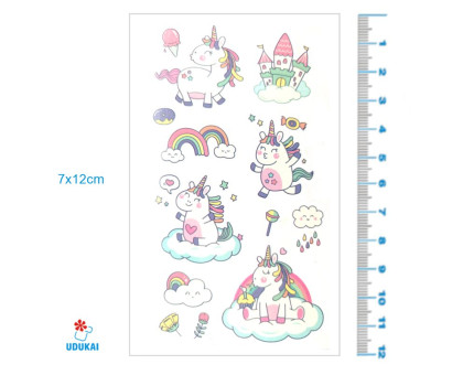 Laikina tatuiruotė Kids Mix E10; 12x7cm