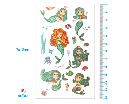 Laikina tatuiruotė Kids Mix D05; 12x7cm