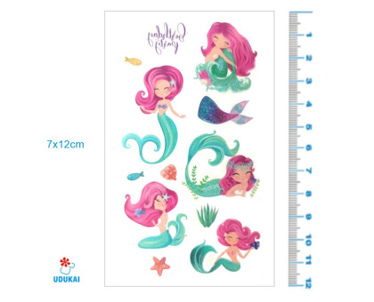 Laikina tatuiruotė Kids Mix D06; 12x7cm