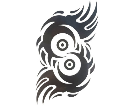 Laikina tatuiruotė Ornamentas 8014; 19x12cm