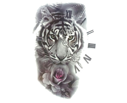 Laikina tatuiruotė Tigras 8132; 19x12cm