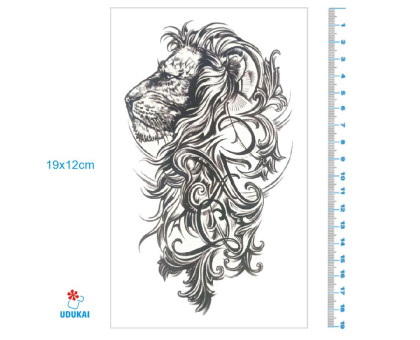 Laikina tatuiruotė Liūtas 8420; 12x19cm