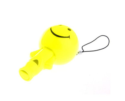 Raktu pakabukas Šviečantis švilpukas; 3.5x7cm