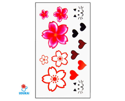 Laikina tatuiruotė Ornamentas-SYA005; 10x6cm