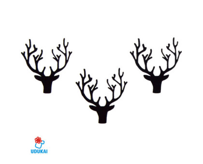 Laikina tatuiruotė Ragai SYA009; 10x6cm