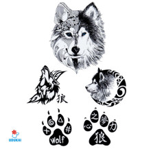 Laikina tatuiruotė Vilkai J502; 21x14cm