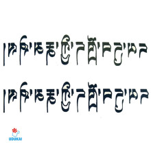 Laikina tatuiruotė Simboliai JM021; 10x6cm