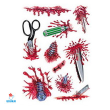 Laikina tatuiruotė Rinkinys 3021; 16x12cm