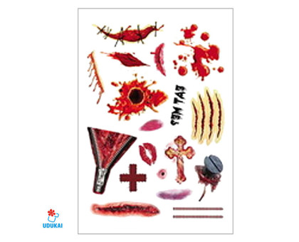 Laikina tatuiruotė Rinkinys 3025; 16x12cm