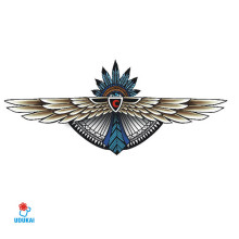 Laikina tatuiruotė Inka-X013; 29x13cm