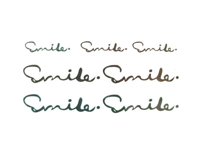 Laikina tatuiruotė Smile 82002; 10x6cm