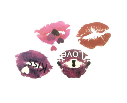 Laikina tatuiruotė Love I21; 10x6cm