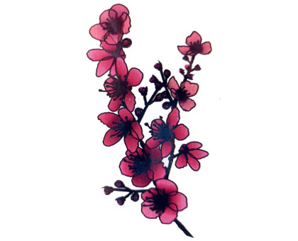Laikina tatuiruotė Sakura NN025; 10x6cm
