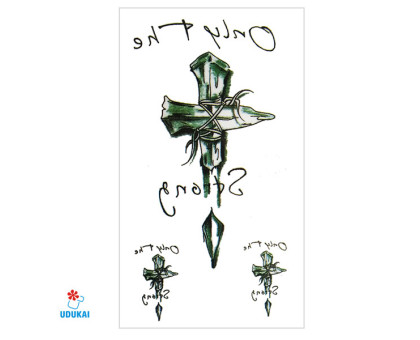 Laikina tatuiruotė Strong D23; 10x6cm