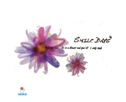 Laikina tatuiruotė Gėlės F08; 10x6cm