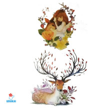 Laikina tatuiruotė Elnias F24; 10x6cm