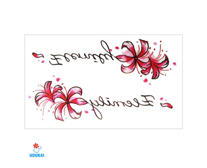 Laikina tatuiruotė Tekstas G23; 10x6cm