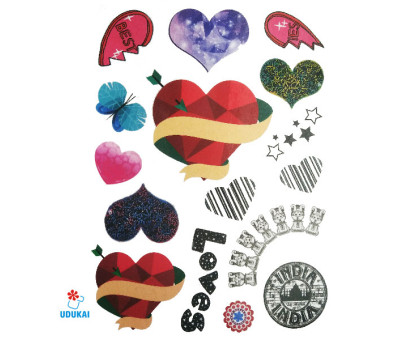 Laikina tatuiruotė Rinkinys 3116; 16x12cm