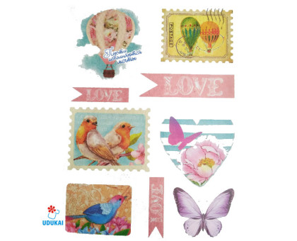 Laikina tatuiruotė Rinkinys 3125; 16x12cm