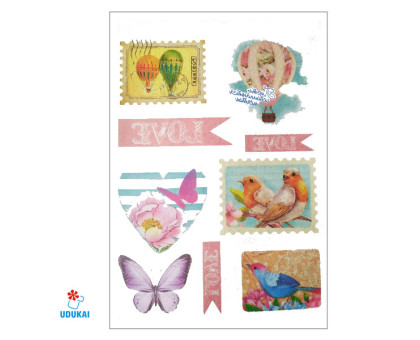 Laikina tatuiruotė Rinkinys 3125; 16x12cm