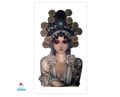 Laikina tatuiruotė Princesė-A023; 10x6cm