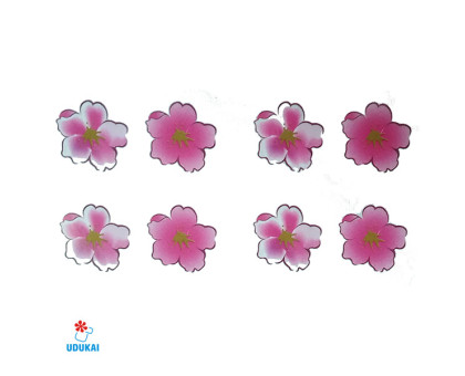 Laikina tatuiruotė Gėlės W014; 10x6cm