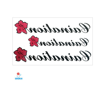 Laikina tatuiruotė Gaination W016; 10x6cm