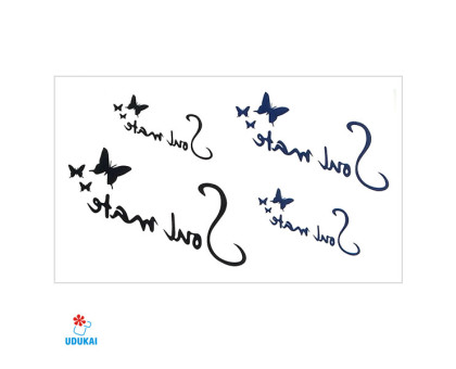 Laikina tatuiruotė Soul mate W040; 10x6cm