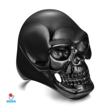 Žiedas Juoda Kaukolė; 22