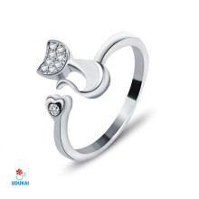 Žiedas Mylima Katė; 16-20 pritaikomo dydžio